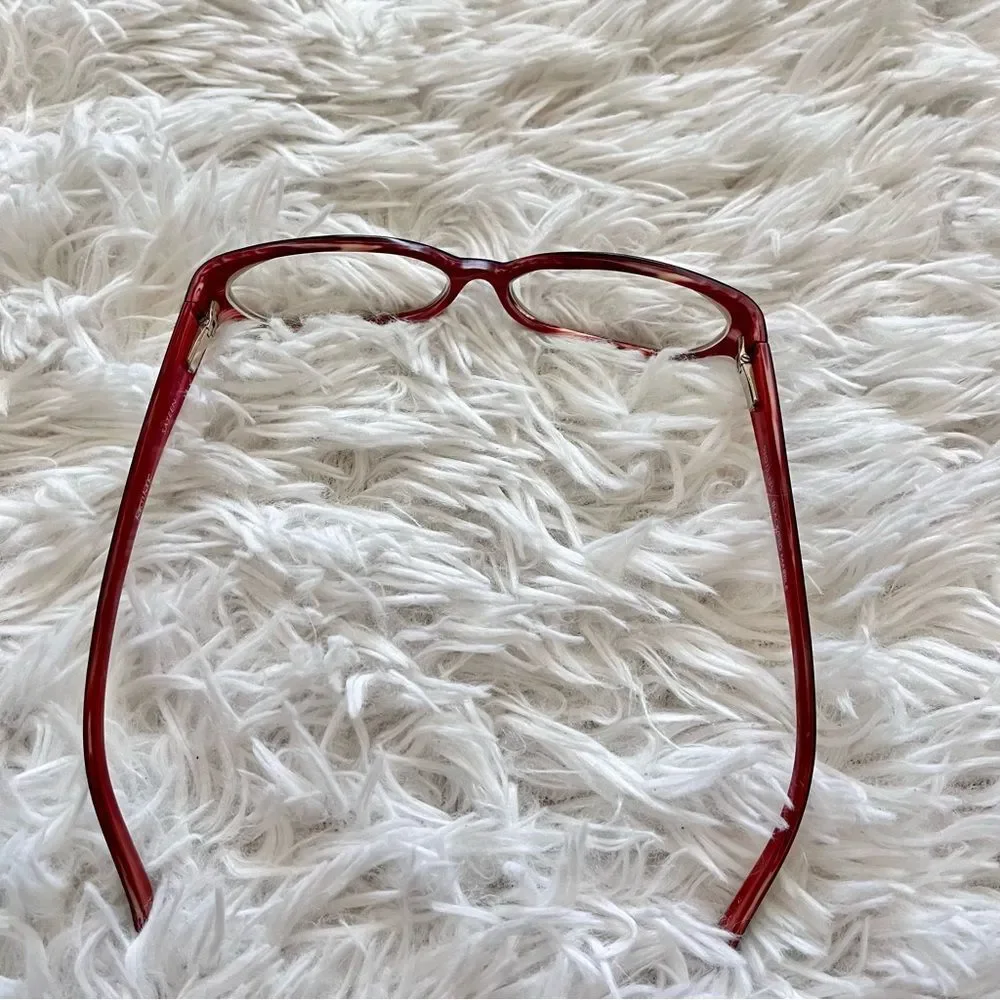 Karen Kane retro glasses Y2K black
